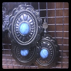 Silver Conch Earrings!